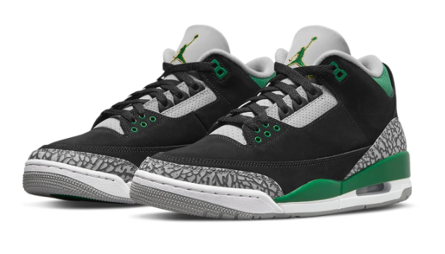 Air Jordan 3 Retro 'Pine Green' Sneaker