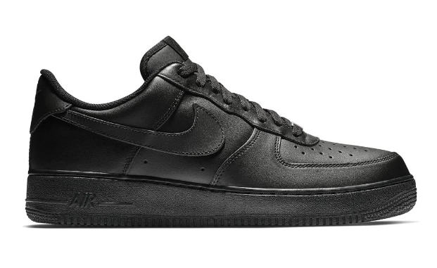 Nike Air Force 1 '07 Sneakers - Black/Black
